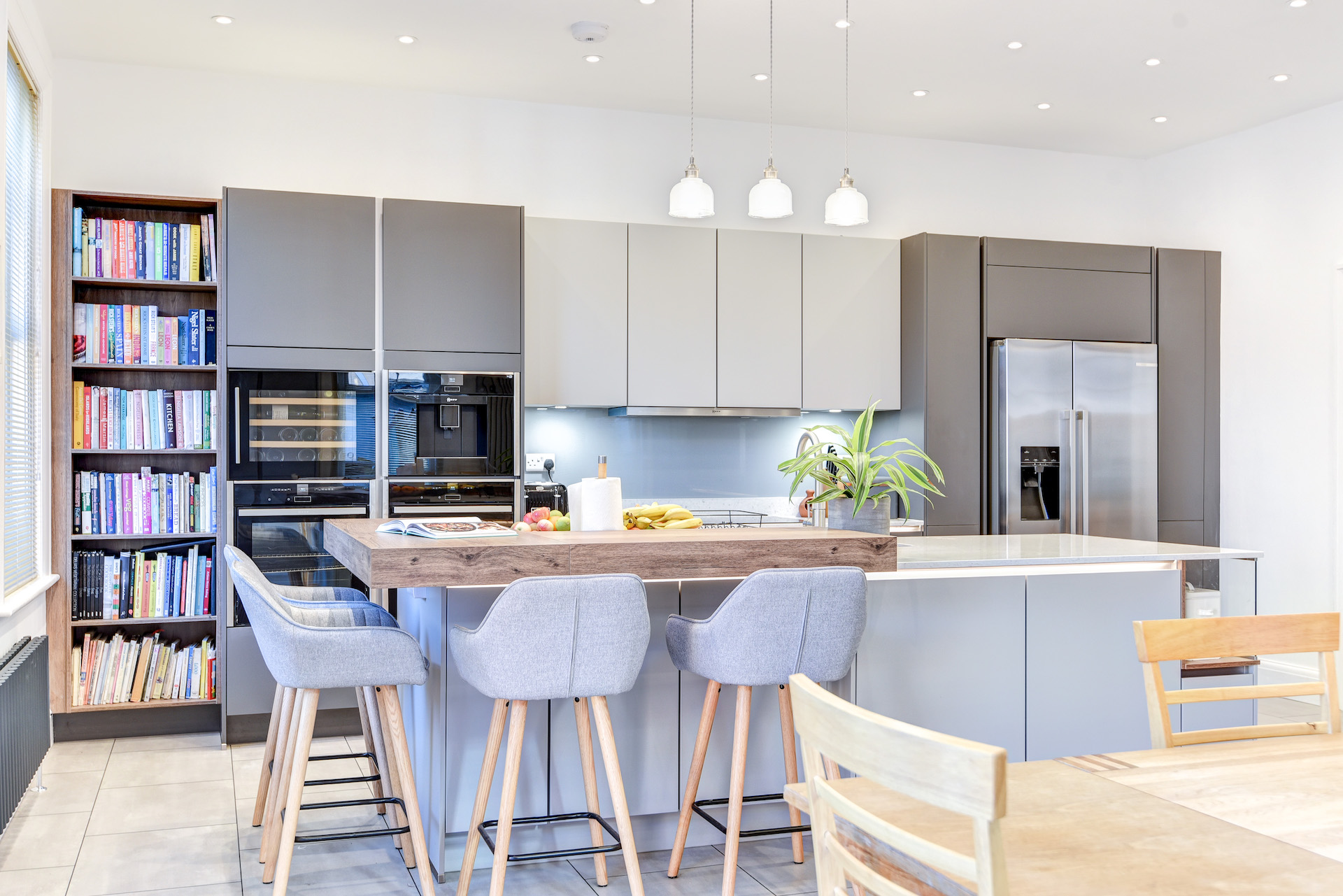 Grey German Kitchen Project in Worthing, West Sussex
